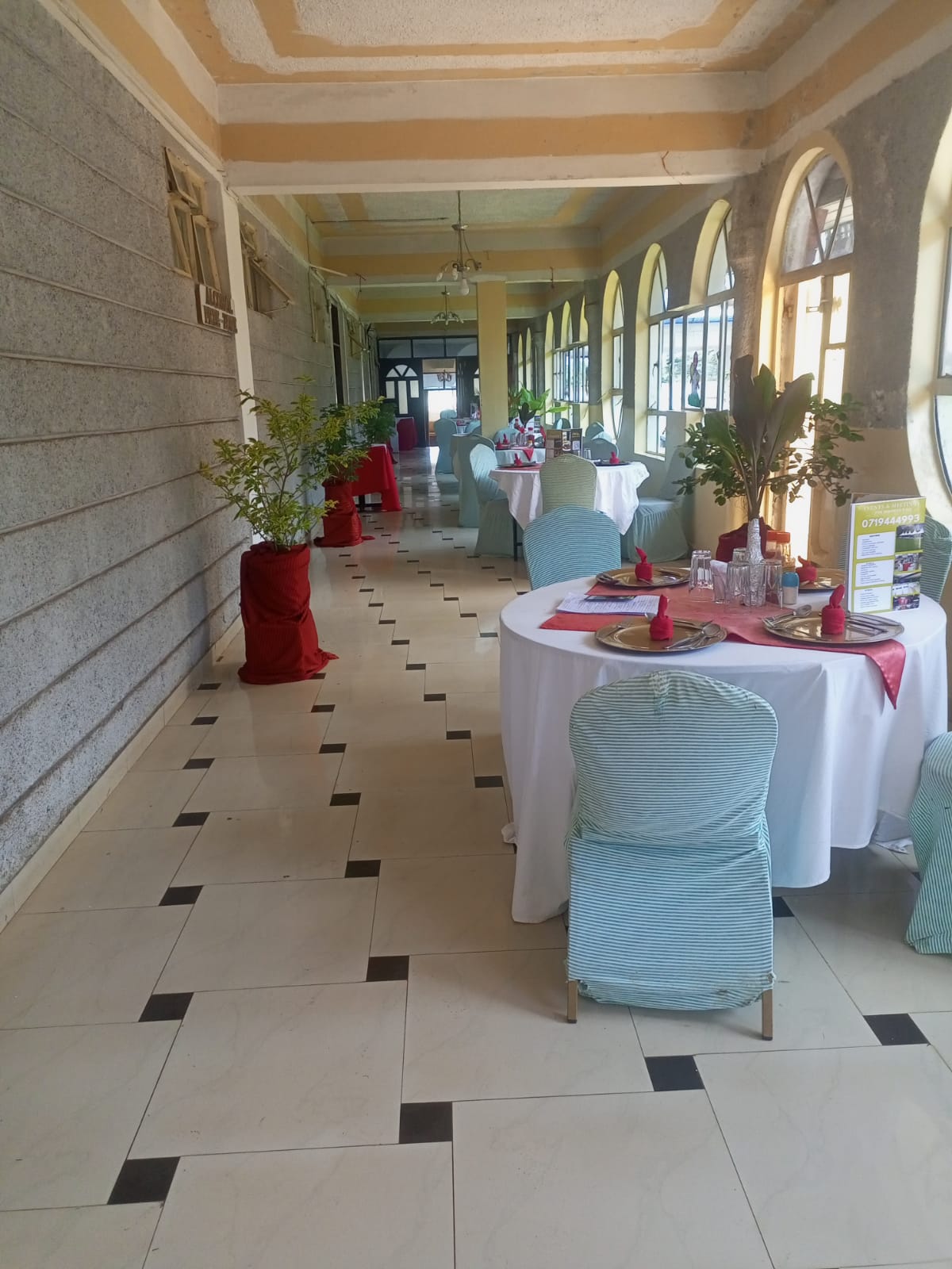 Hallway Dining